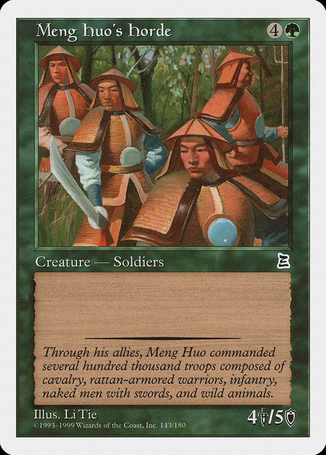 Meng Huo's Horde [Portal Three Kingdoms] | Impulse Games and Hobbies