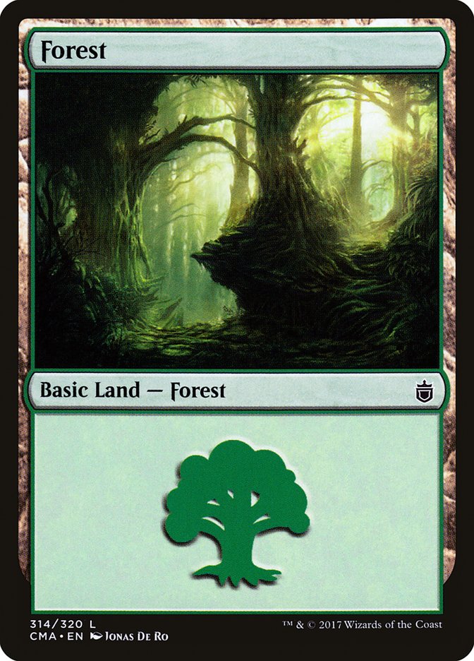 Forest (314) [Commander Anthology] | Impulse Games and Hobbies