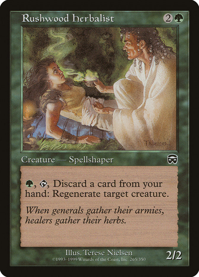 Rushwood Herbalist [Mercadian Masques] | Impulse Games and Hobbies