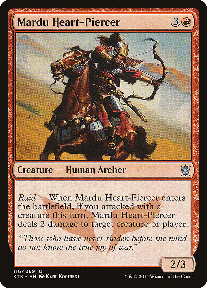 Mardu Heart-Piercer [Khans of Tarkir] | Impulse Games and Hobbies