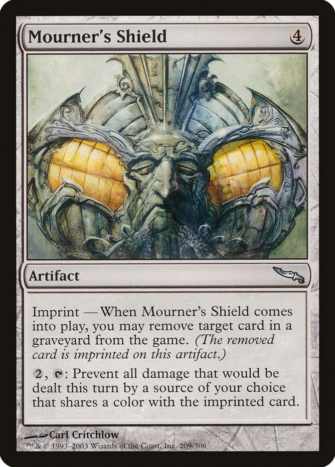 Mourner's Shield [Mirrodin] | Impulse Games and Hobbies