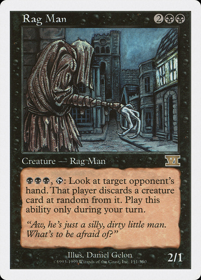 Rag Man [Classic Sixth Edition] | Impulse Games and Hobbies