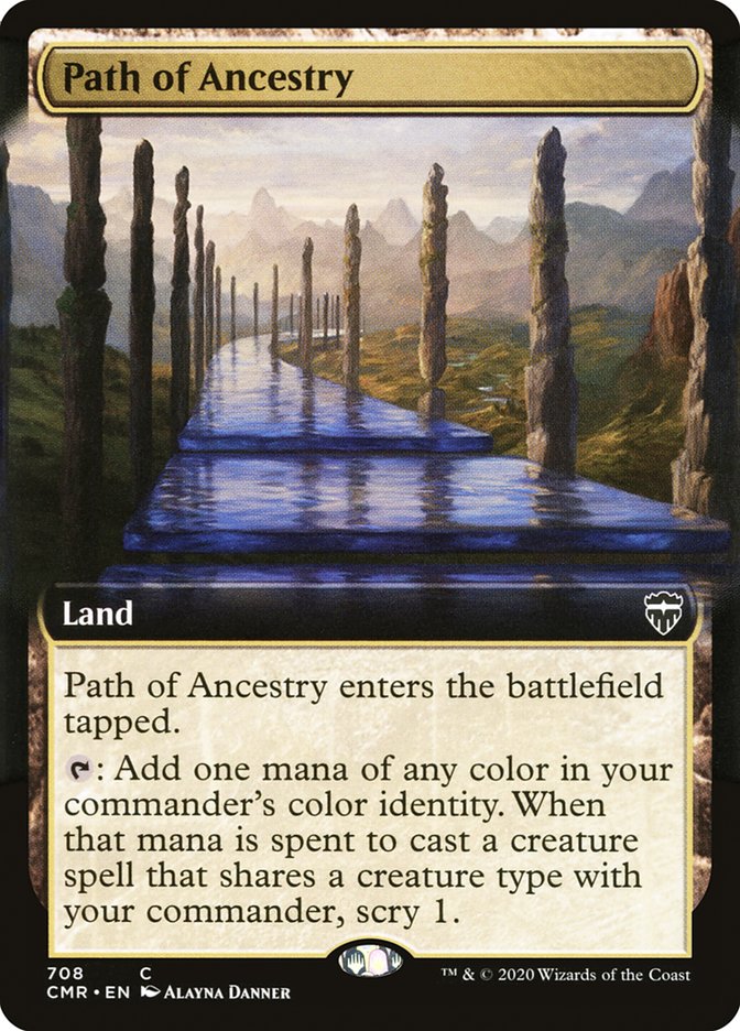Path of Ancestry (Extended Art) [Commander Legends] | Impulse Games and Hobbies