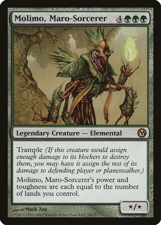 Molimo, Maro-Sorcerer [Duels of the Planeswalkers] | Impulse Games and Hobbies