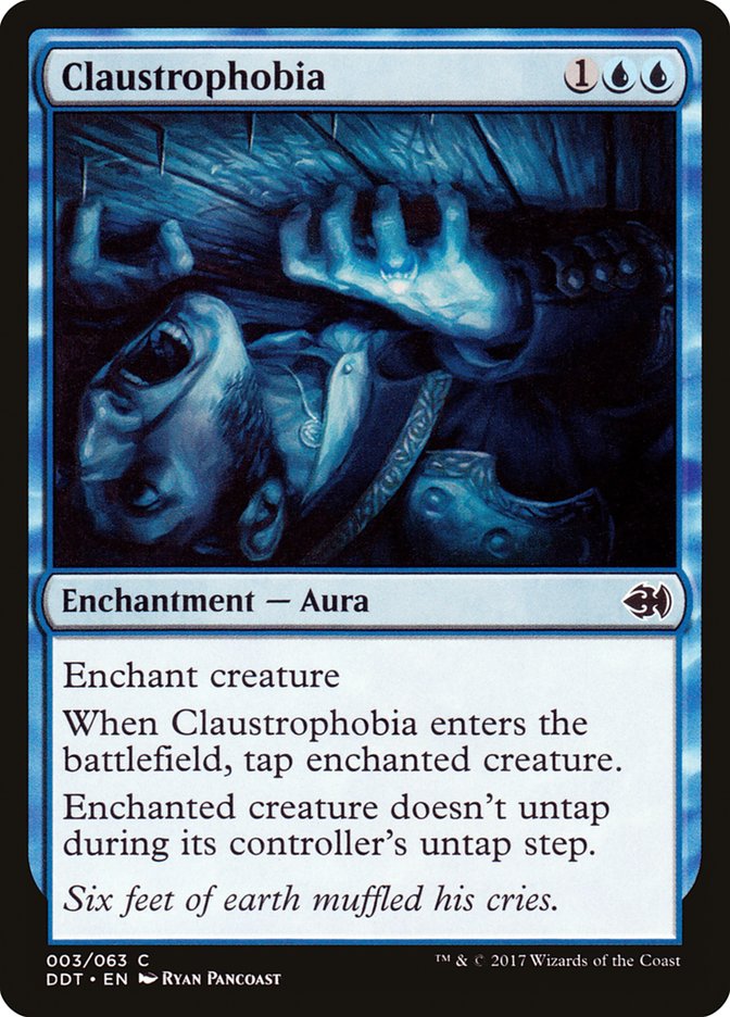 Claustrophobia [Duel Decks: Merfolk vs. Goblins] | Impulse Games and Hobbies