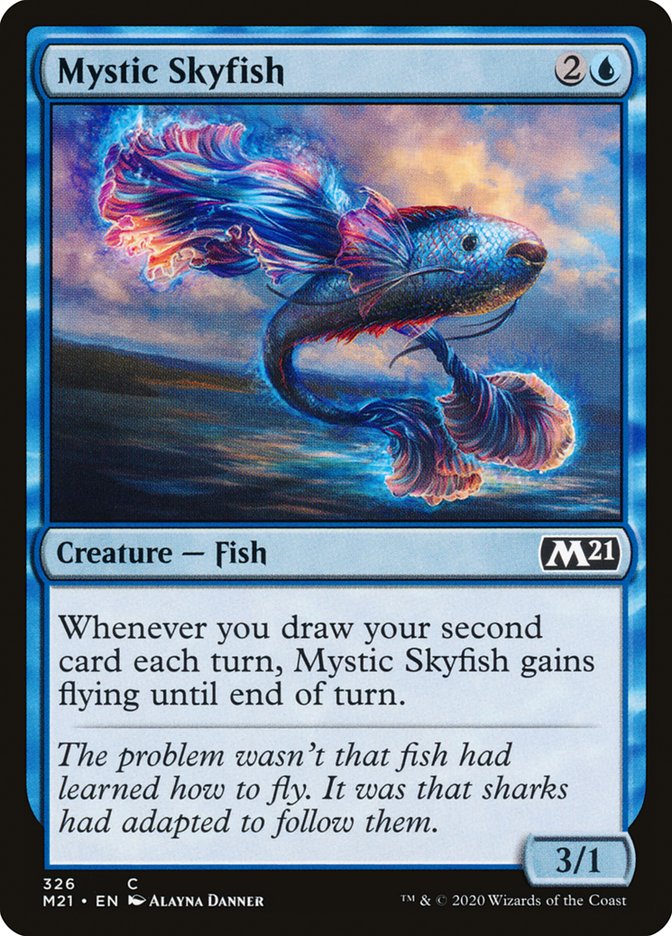 Mystic Skyfish [Core Set 2021] | Impulse Games and Hobbies