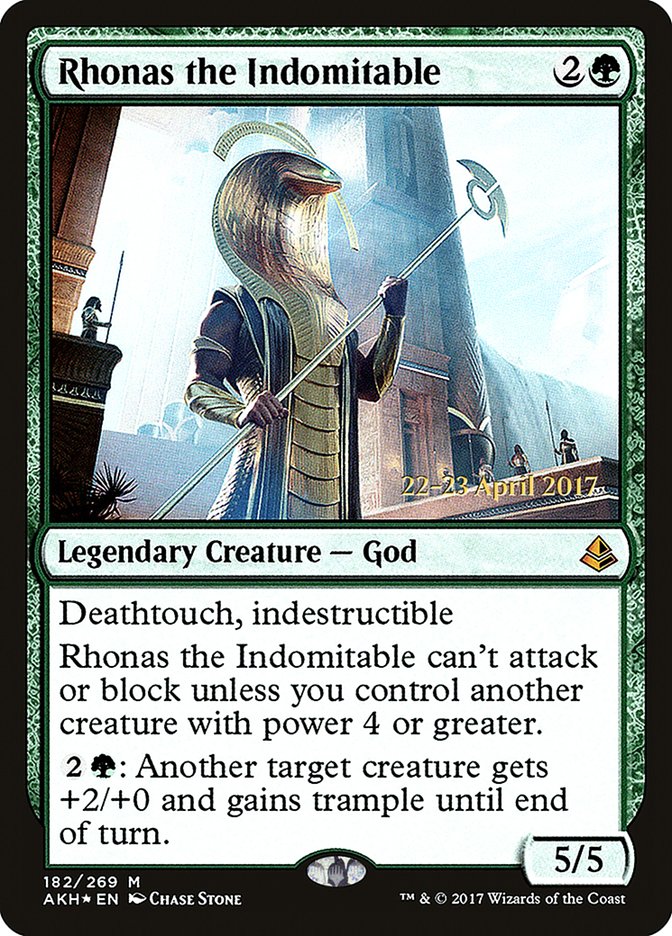 Rhonas the Indomitable [Amonkhet Prerelease Promos] | Impulse Games and Hobbies