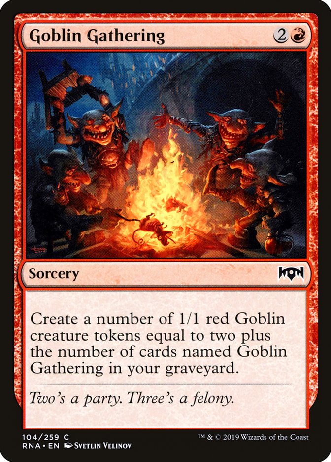 Goblin Gathering [Ravnica Allegiance] | Impulse Games and Hobbies