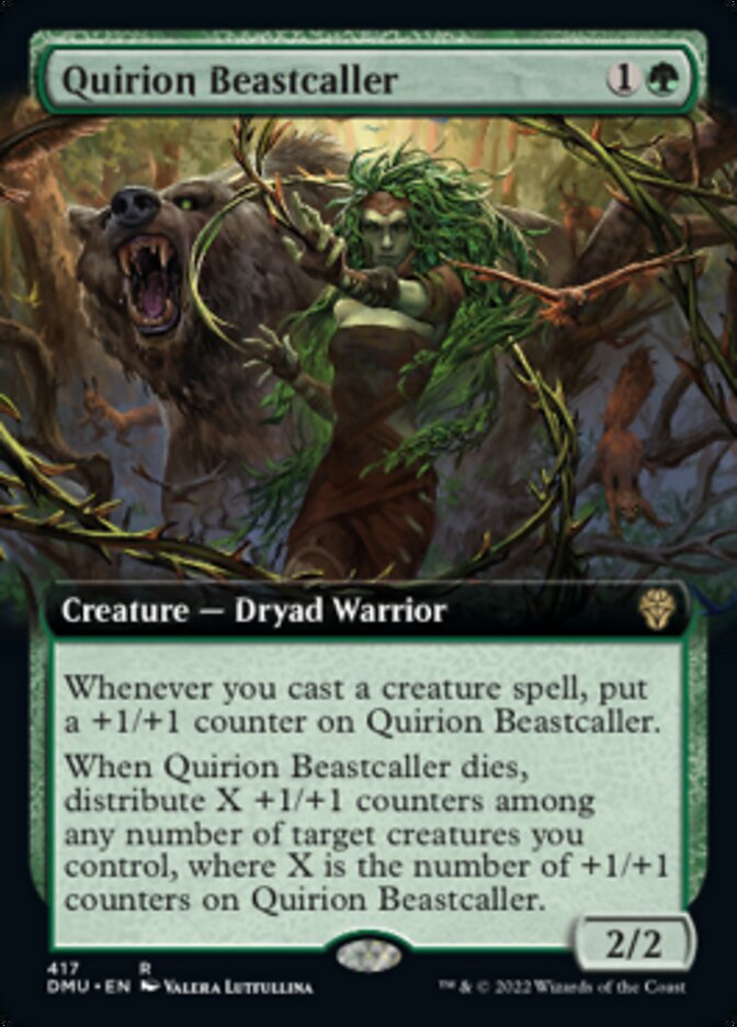 Quirion Beastcaller (Extended Art) [Dominaria United] | Impulse Games and Hobbies