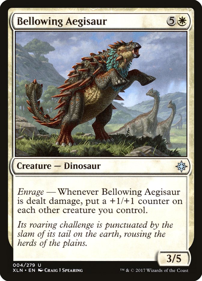 Bellowing Aegisaur [Ixalan] | Impulse Games and Hobbies