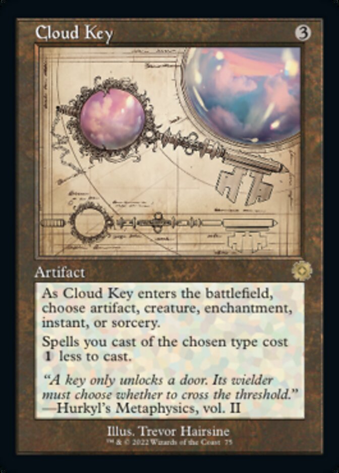 Cloud Key (Retro Schematic) [The Brothers' War Retro Artifacts] | Impulse Games and Hobbies
