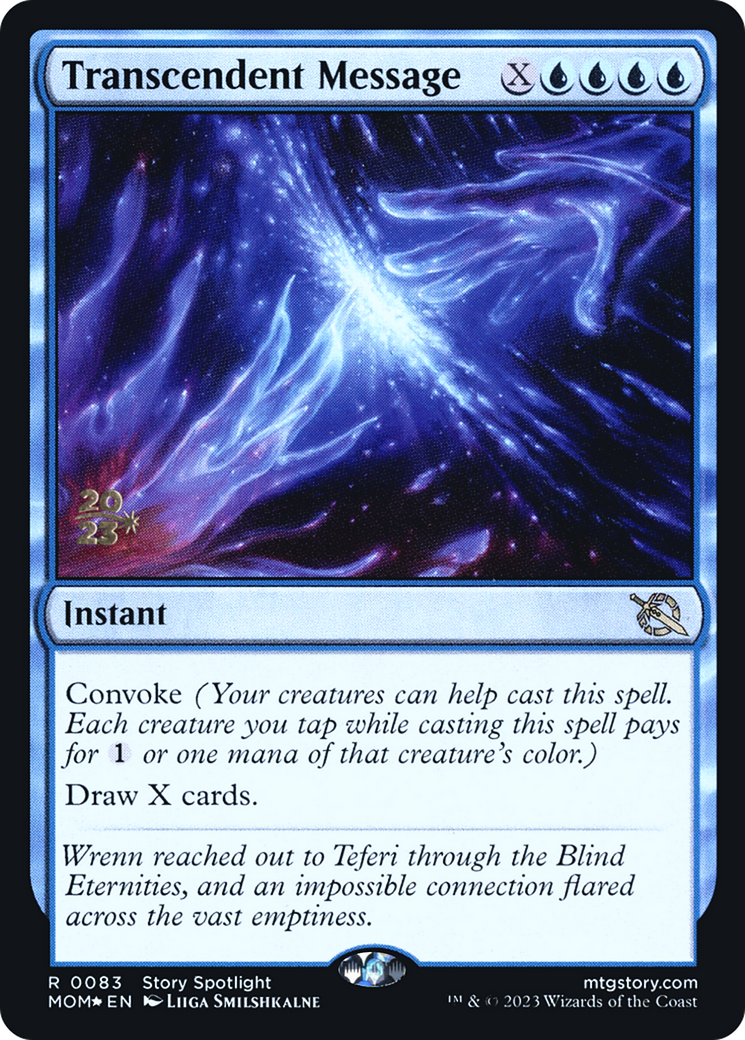 Transcendent Message [March of the Machine Prerelease Promos] | Impulse Games and Hobbies