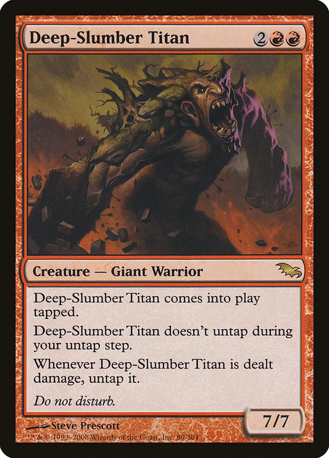 Deep-Slumber Titan [Shadowmoor] | Impulse Games and Hobbies