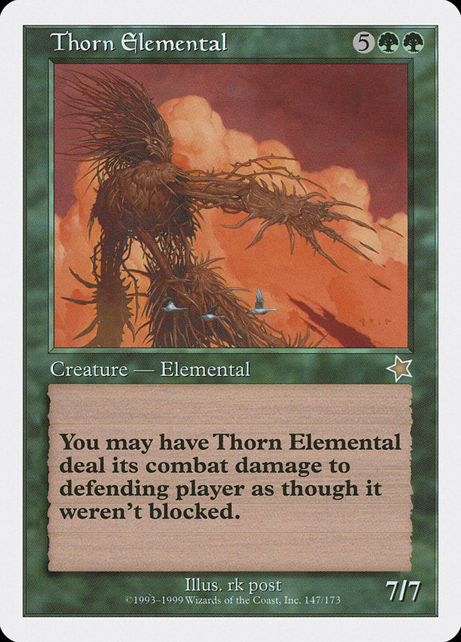 Thorn Elemental [Starter 1999] | Impulse Games and Hobbies
