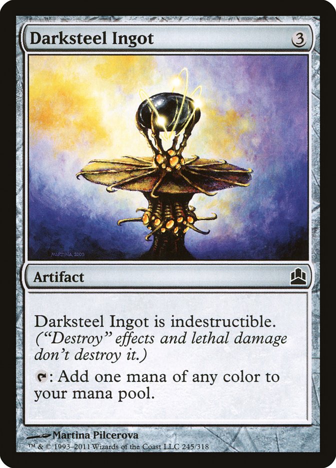 Darksteel Ingot [Commander 2011] | Impulse Games and Hobbies
