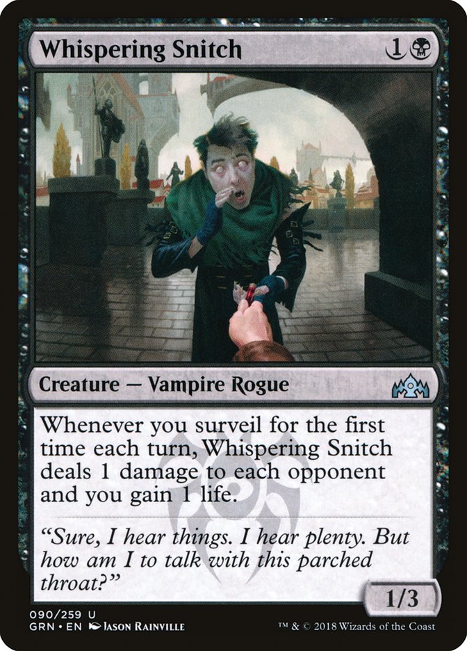 Whispering Snitch [Guilds of Ravnica] | Impulse Games and Hobbies