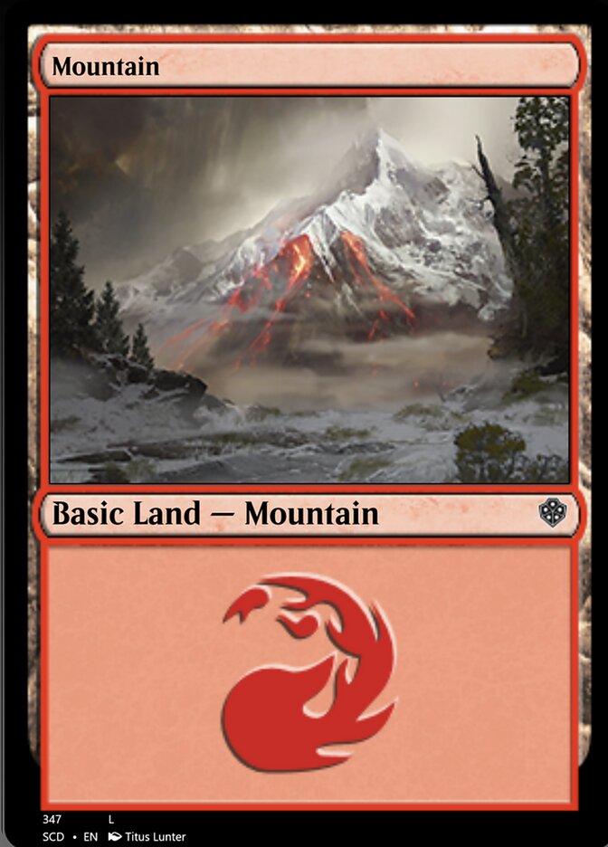 Mountain (347) [Starter Commander Decks] | Impulse Games and Hobbies