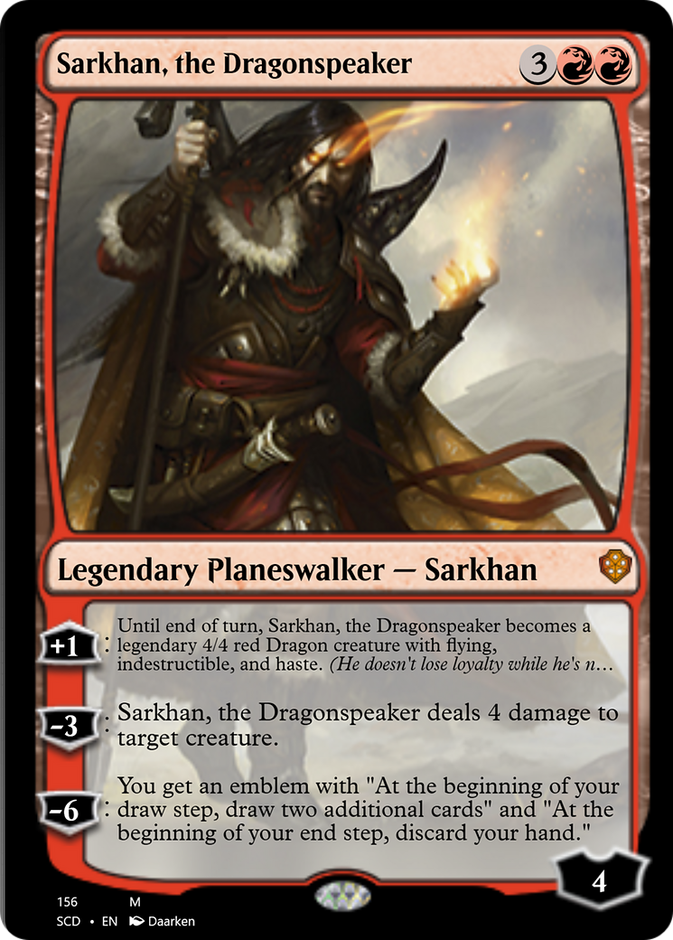 Sarkhan, the Dragonspeaker [Starter Commander Decks] | Impulse Games and Hobbies