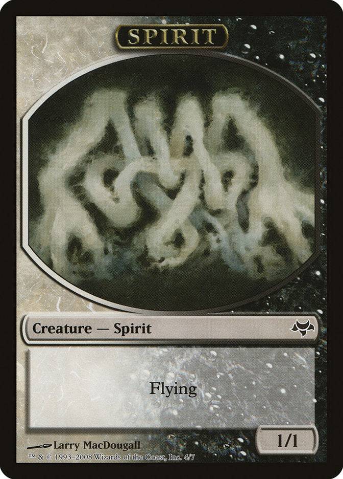 Spirit Token [Eventide Tokens] | Impulse Games and Hobbies