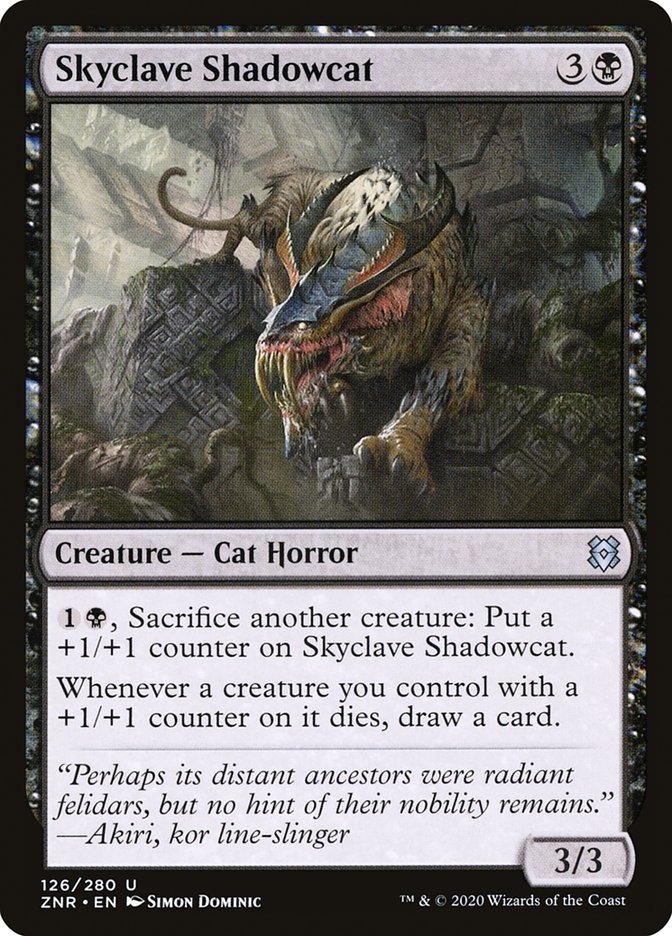 Skyclave Shadowcat [Zendikar Rising] | Impulse Games and Hobbies