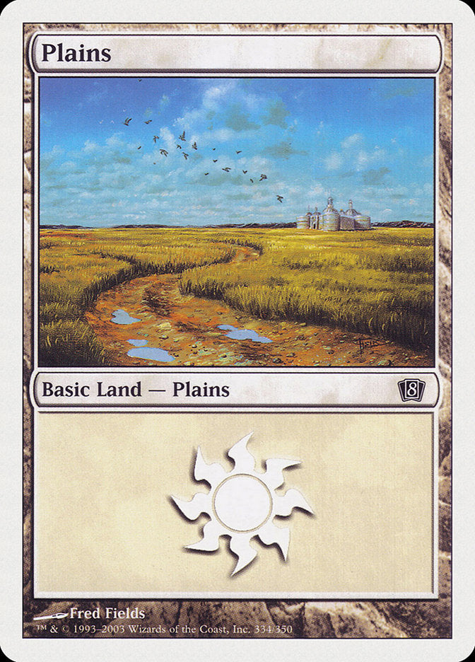 Plains (334) [Eighth Edition] | Impulse Games and Hobbies