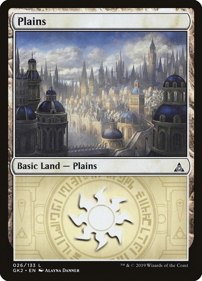 Plains (26) [Ravnica Allegiance Guild Kit] | Impulse Games and Hobbies