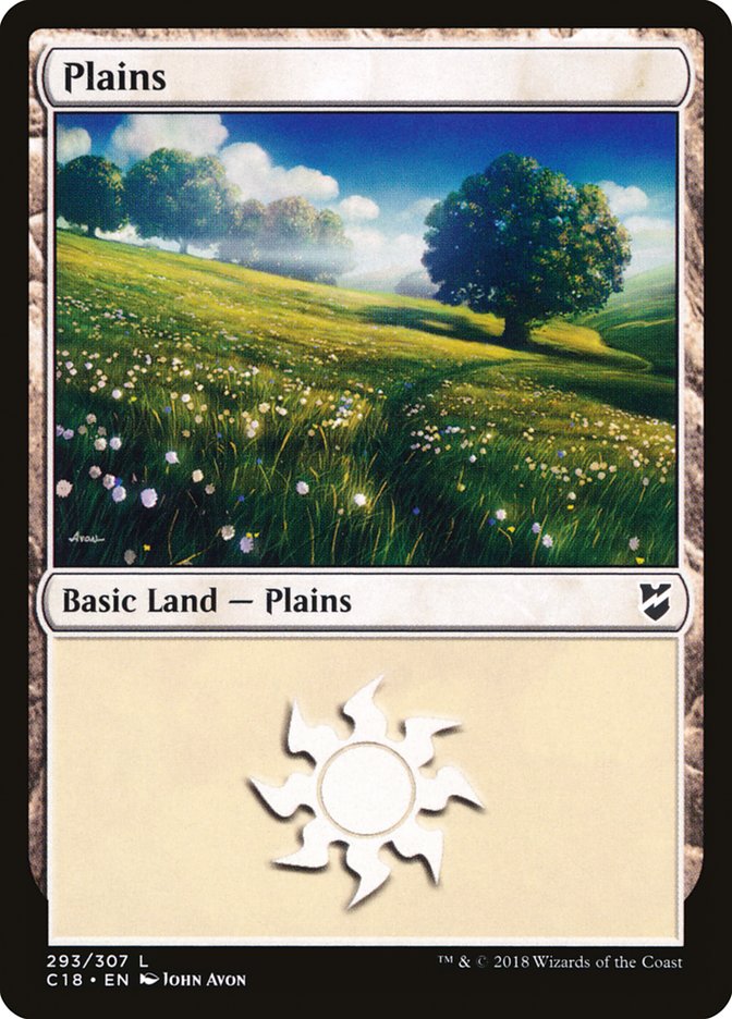 Plains (293) [Commander 2018] | Impulse Games and Hobbies