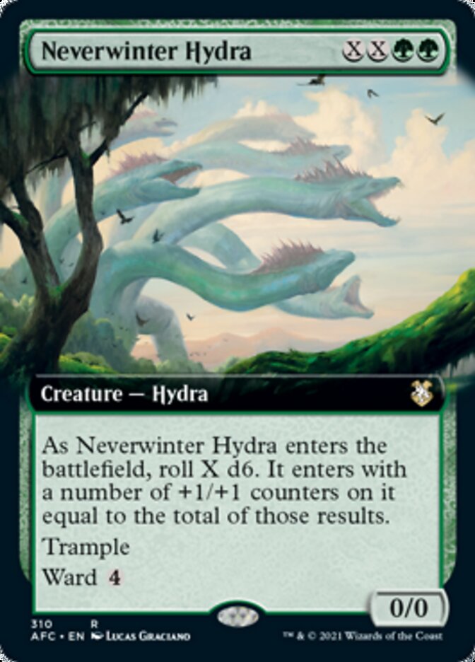 Neverwinter Hydra (Extended) [Dungeons & Dragons: Adventures in the Forgotten Realms Commander] | Impulse Games and Hobbies