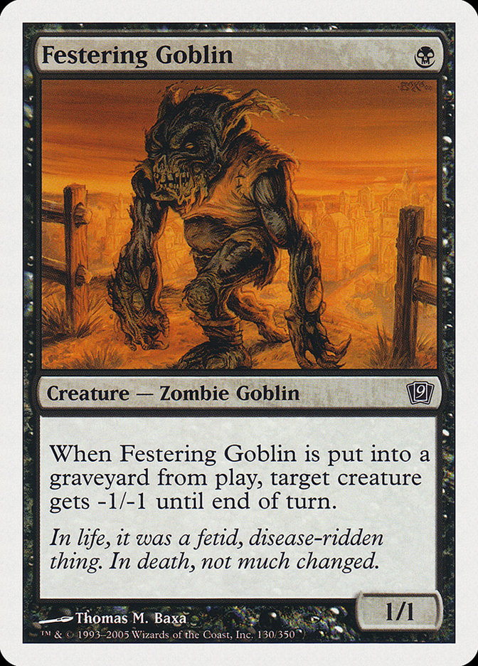 Festering Goblin [Ninth Edition] | Impulse Games and Hobbies