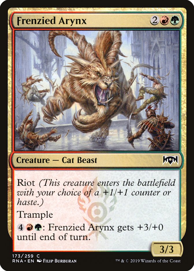 Frenzied Arynx [Ravnica Allegiance] | Impulse Games and Hobbies