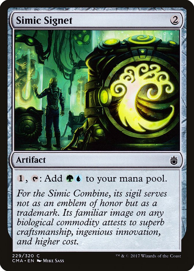 Simic Signet [Commander Anthology] | Impulse Games and Hobbies