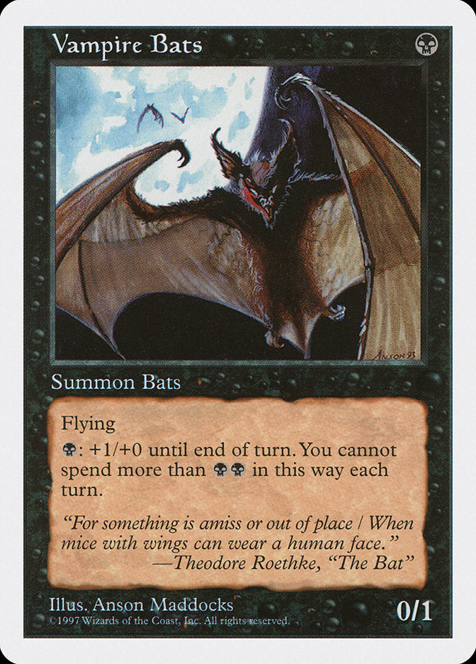 Vampire Bats [Fifth Edition] | Impulse Games and Hobbies