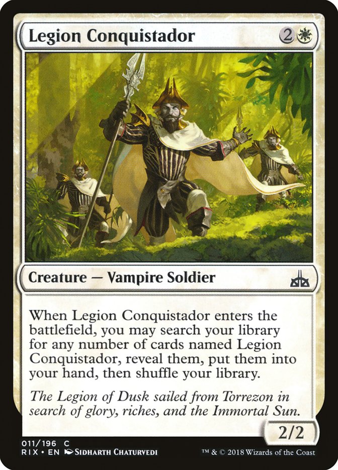 Legion Conquistador [Rivals of Ixalan] | Impulse Games and Hobbies