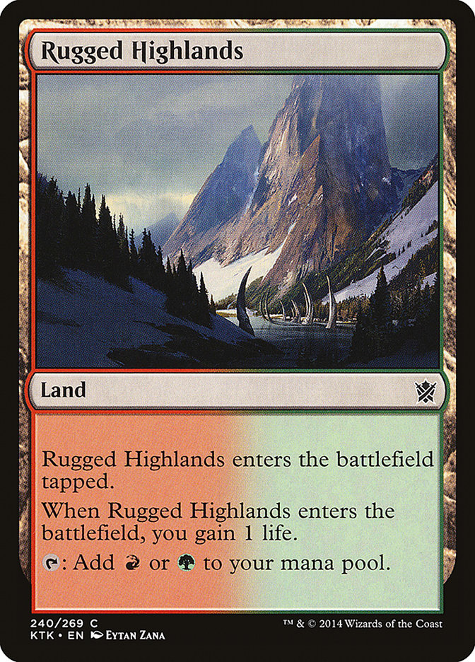 Rugged Highlands [Khans of Tarkir] | Impulse Games and Hobbies