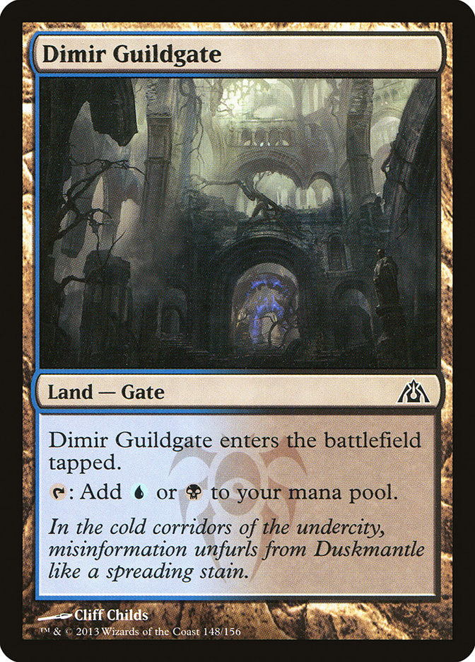Dimir Guildgate [Dragon's Maze] | Impulse Games and Hobbies