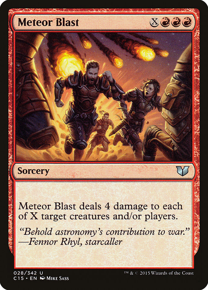 Meteor Blast [Commander 2015] | Impulse Games and Hobbies