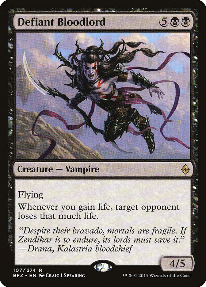 Defiant Bloodlord [Battle for Zendikar] | Impulse Games and Hobbies