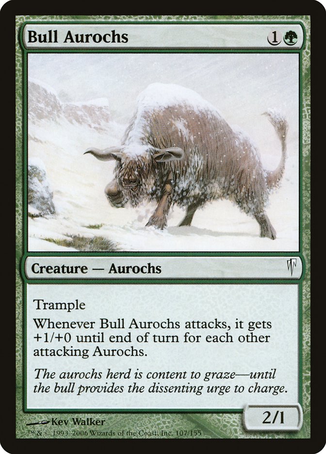 Bull Aurochs [Coldsnap] | Impulse Games and Hobbies