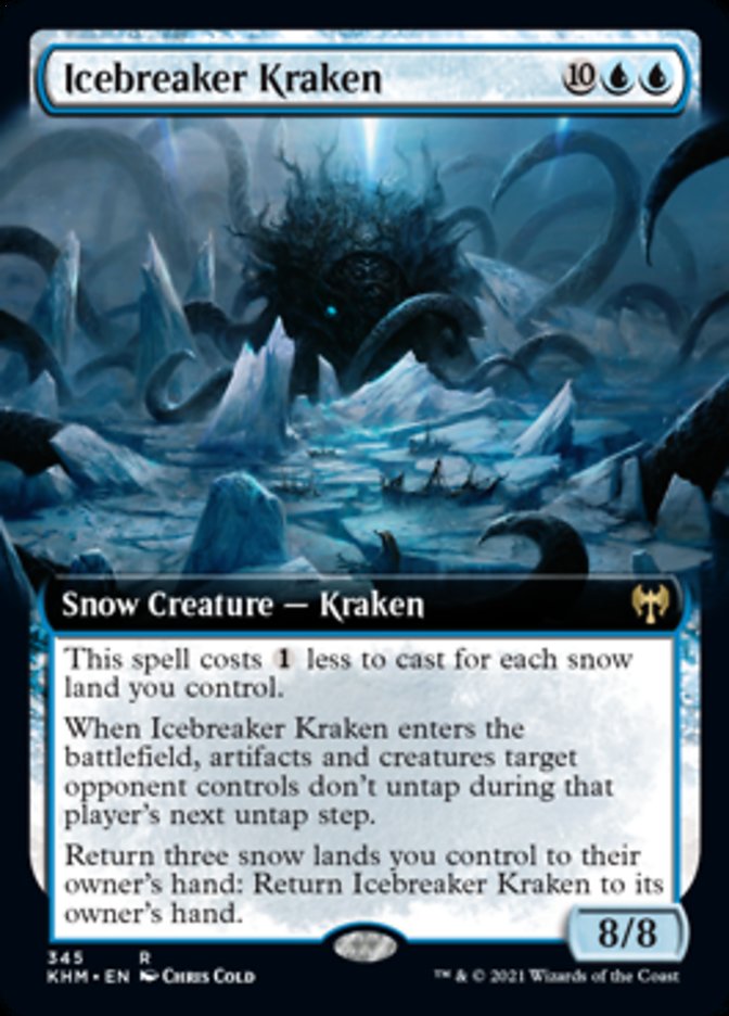 Icebreaker Kraken (Extended Art) [Kaldheim] | Impulse Games and Hobbies