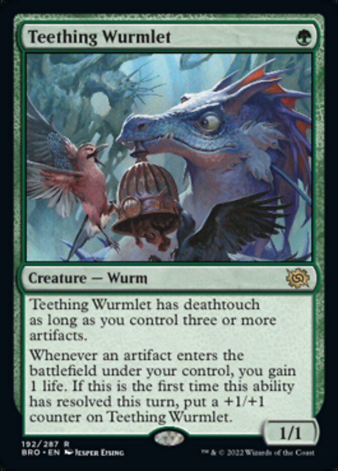 Teething Wurmlet [The Brothers' War] | Impulse Games and Hobbies