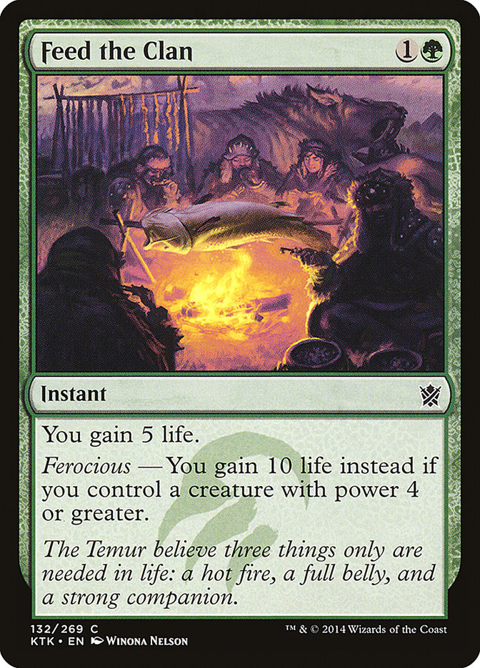 Feed the Clan [Khans of Tarkir] | Impulse Games and Hobbies