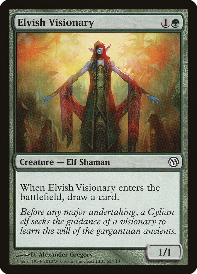 Elvish Visionary [Duels of the Planeswalkers] | Impulse Games and Hobbies