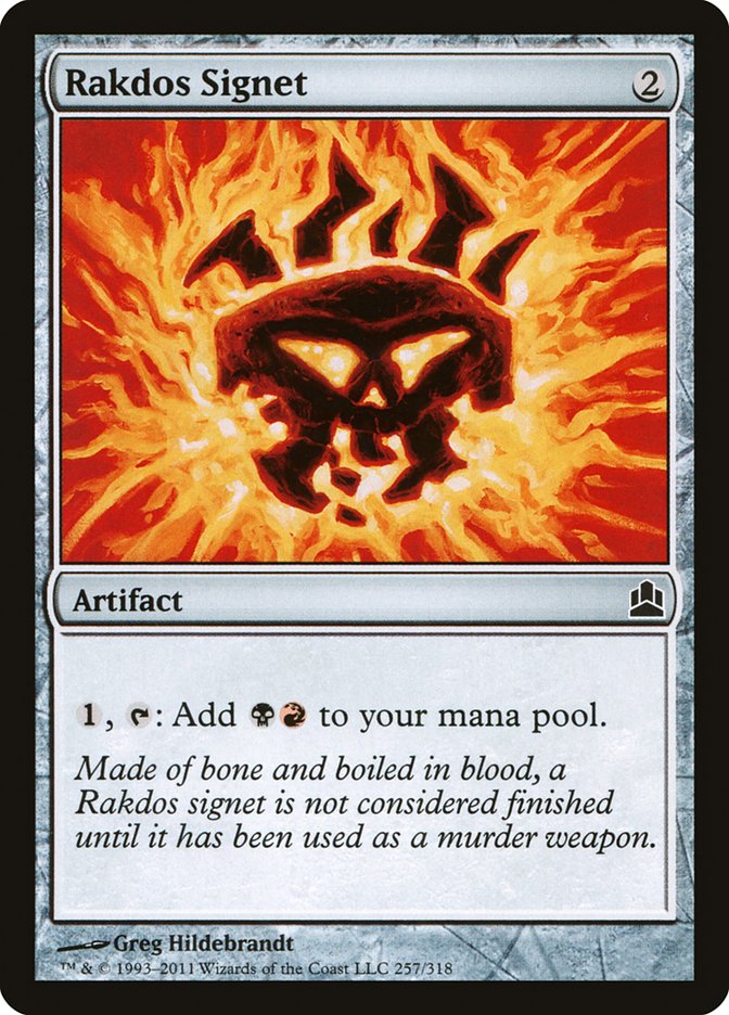 Rakdos Signet [Commander 2011] | Impulse Games and Hobbies