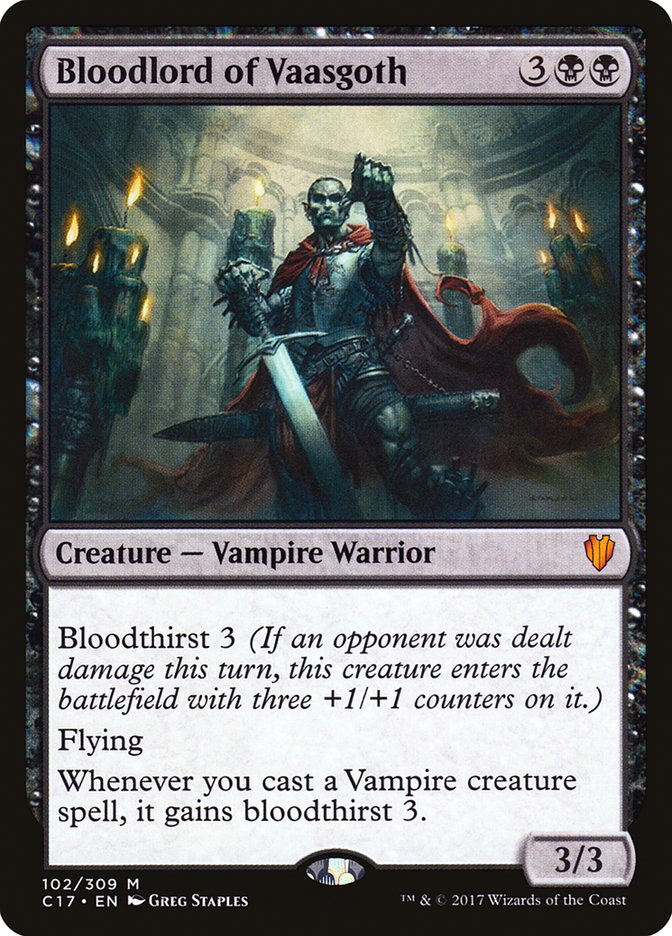 Bloodlord of Vaasgoth [Commander 2017] | Impulse Games and Hobbies