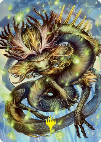 Kura, the Boundless Sky Art Card (Gold-Stamped Signature) [Kamigawa: Neon Dynasty Art Series] | Impulse Games and Hobbies