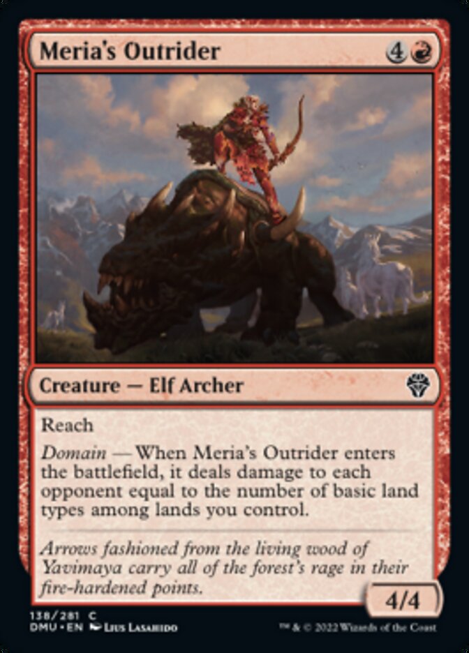 Meria's Outrider [Dominaria United] | Impulse Games and Hobbies