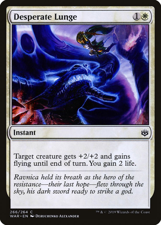 Desperate Lunge [War of the Spark] | Impulse Games and Hobbies