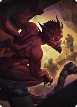 Nefarious Imp Art Card [Commander Legends: Battle for Baldur's Gate Art Series] | Impulse Games and Hobbies