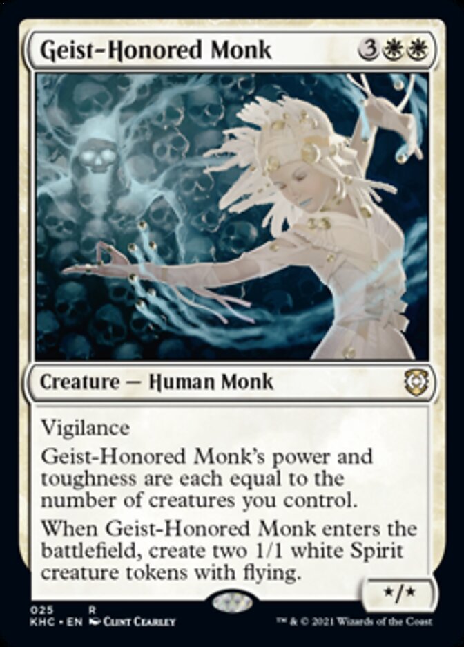 Geist-Honored Monk [Kaldheim Commander] | Impulse Games and Hobbies