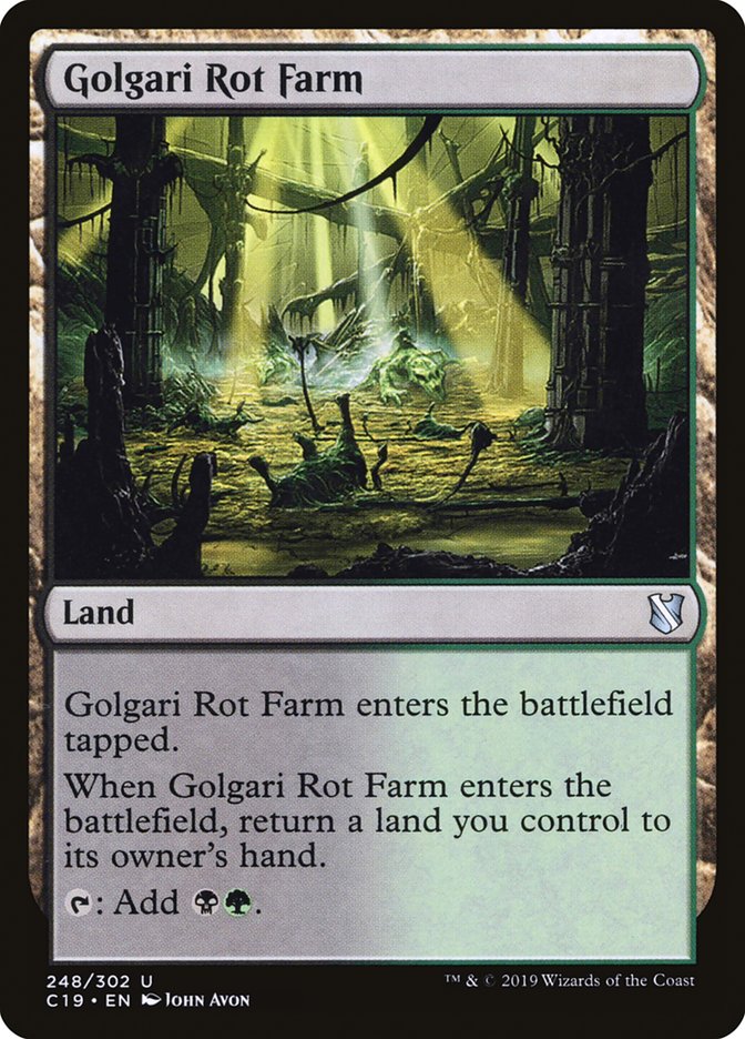 Golgari Rot Farm [Commander 2019] | Impulse Games and Hobbies
